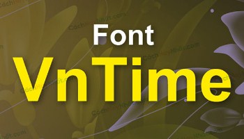 Font VNTime - Font TCVN3: 105 Font Tiêu chuẩn Việt Nam 3